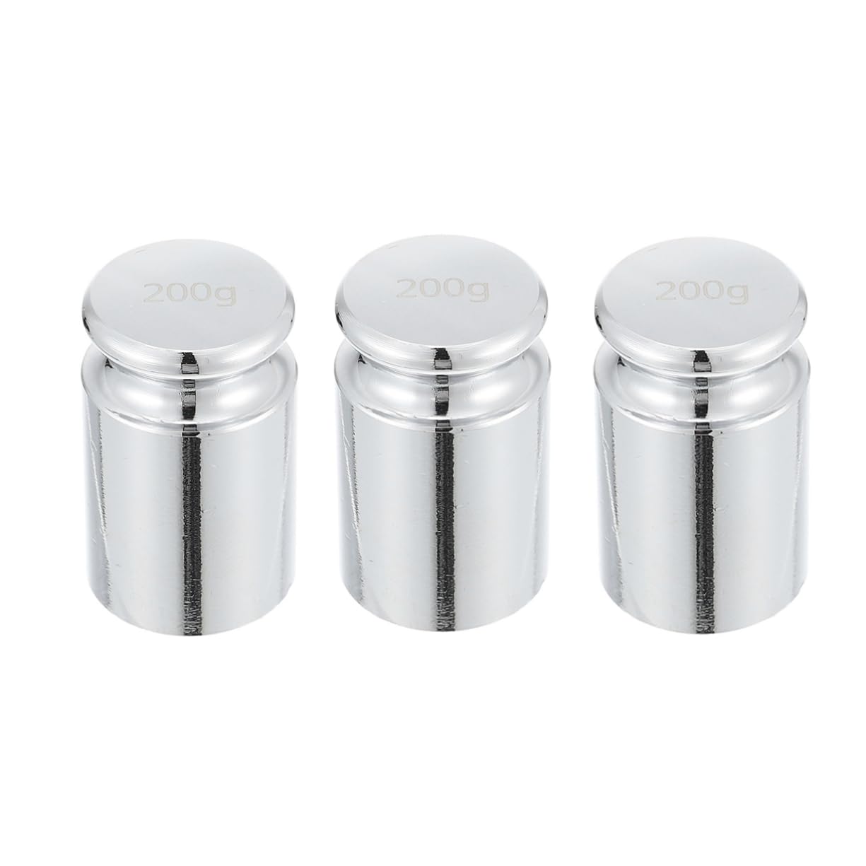 MUSISALY 200g Gram Calibration Weights Precision Chrome Steel Scale Balance Weights for Weighing