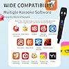 Yamnweo S-68 UHF Wireless Microphone System with Fiber Optic Input - Singing Mic for TV, Speaker, Amplifier, DSP Anti-Howling, 650ft Range, Type-C Power Supply, Compatible with Multiple Karaoke Apps #2