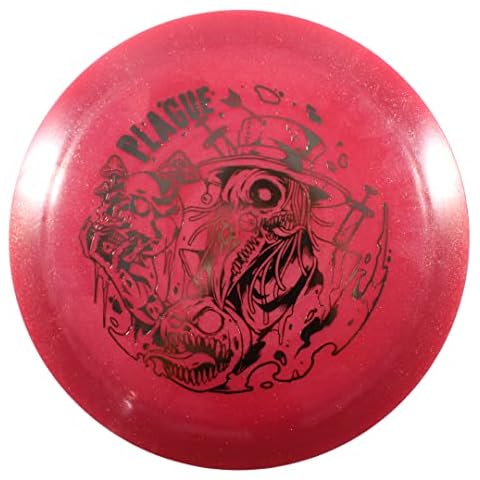 Doomsday Plague Distance Driver in Uranium Plastic | Catastrophic Disc Golf Line (Red) Cover