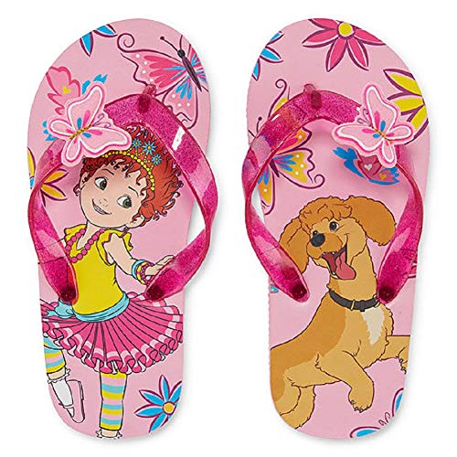 Fancy Nancy Girls Flip Flops Blue