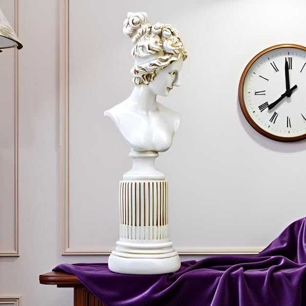 Estatua griega de diosa Venus de 14 pulgadas en resina miniatura 3