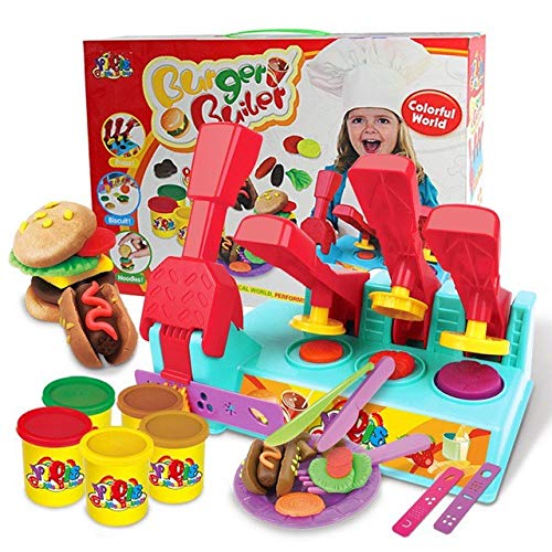 Burger Builder Toy For Kids – 3+