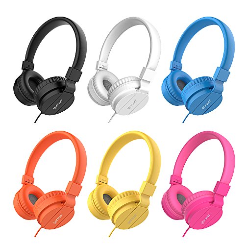 gorsun Kids Headphones, Lightweight Stereo Wired Toddler Headphones，Adjustable Headband Children's Headset for Smartphones Computer Pad Earphones(Black) by gorsun - Used condition - Image 2