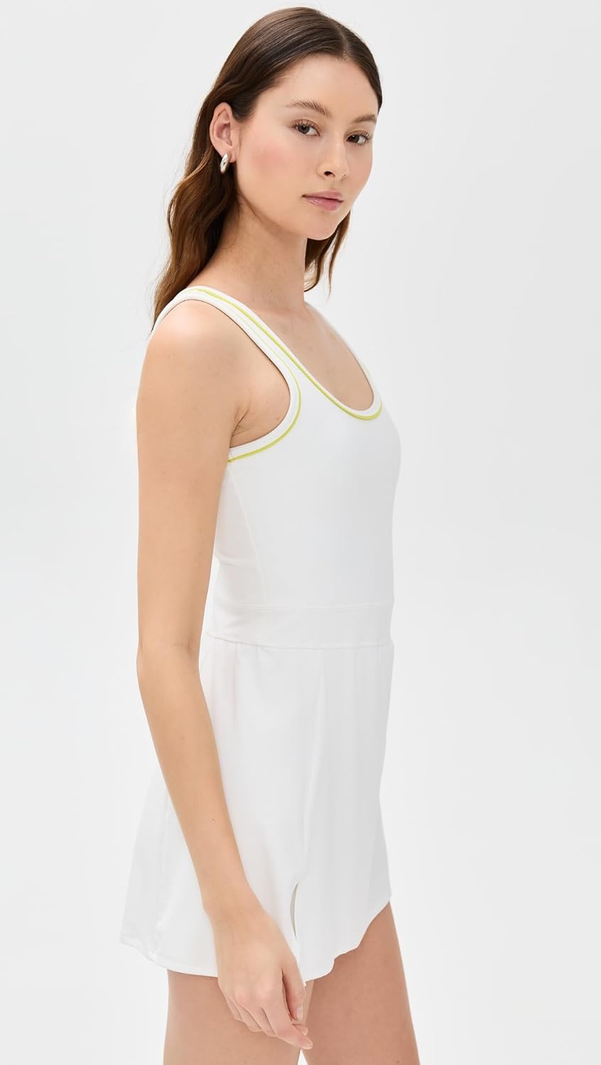 SPLITS59 Womens Martina Rigor Dress with Piping - Image 4