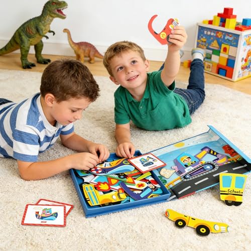 Puzzle de imán infantil con personajes interactivos para guarderías 2