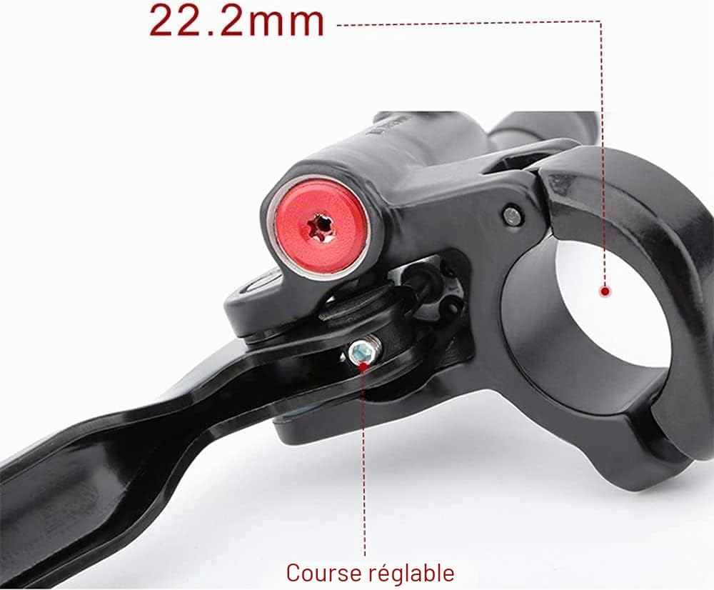 MTB MTB Freins à Disque Hydrauliques, Freins à Disque Hydrauliques Avec Rotor 160mm, Avant Gauche/Arrière Droit, Adaptés pour VTT BMX