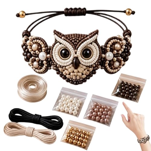 Kit de DIY de animales con cuentas 3D con acabados de alta costura para joyería exclusiva