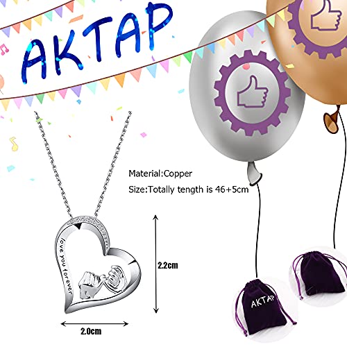 AKTAP Friendship Gift Best Friend Ne-cklace Love You Forever Pinky Promise Pinky Swear Pendant Sisters Necklace BFF Jewelry (Best Friend Necklace)4