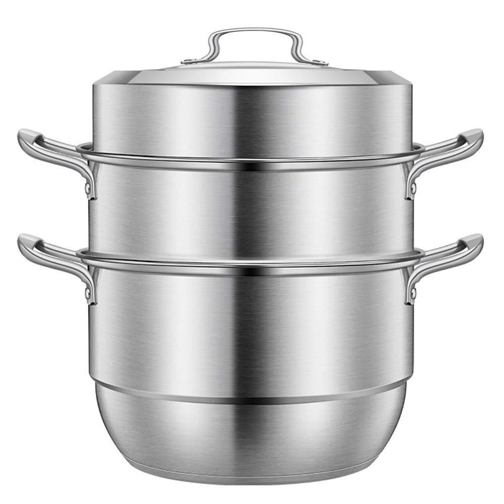 Beeiee Steamer for cooking,Vegetable steamer,Steamer pot,Dumpling steamer,Veggie steamer,Egg steamer,Steamer cookware,Food steamer,9Qt,Stainless steel