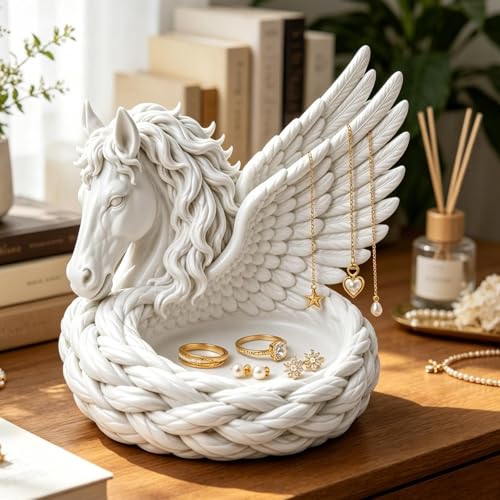 Bol de rangement cheval anti-perte de clés pour une table bien rangée