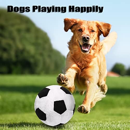 Mafagwre Football Cushion Sofa Throw Pillow, Soccer Ball Shape Cushion Back Pillow Insert Football Fans Home Decoration (20cm)