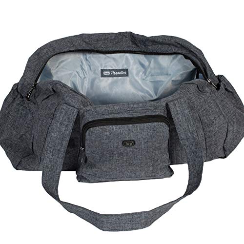 Lug Propeller Packable Duffel Bag, Heather Gray, One Size