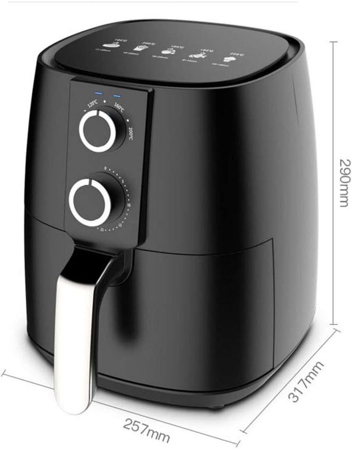 Automatic Electric Deep Fryer Oil Free French Fries Frying Machine Smokeless Multifunctional Chicken Fried Fish Roast Grill