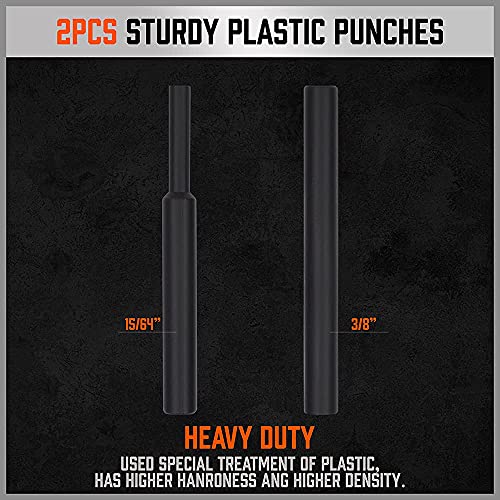 Horusdy 22-Pieces Punch Set Punch Made Of Solid Material, Including Steel Punch And Hammer With Steel For Maintenance #TOP5