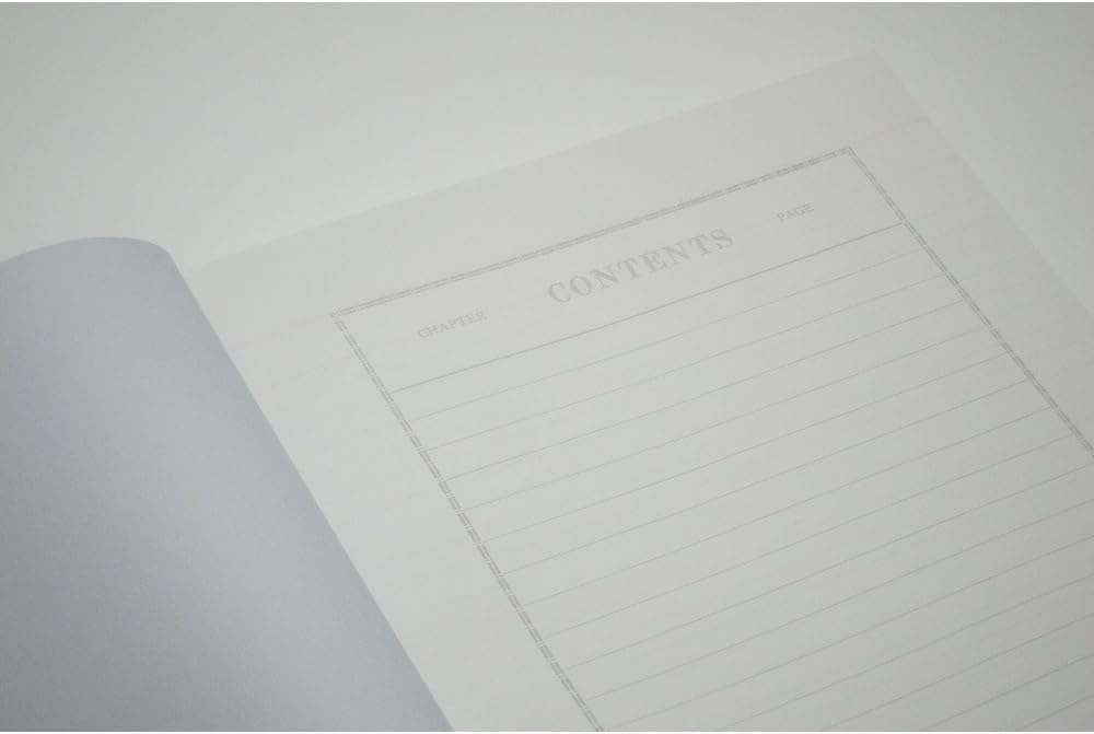 ツバメノート Tsubame A5006 Notebook, A4, Ruled, 0.3 inches (8 mm) x 32 Lines, 200 Sheets
