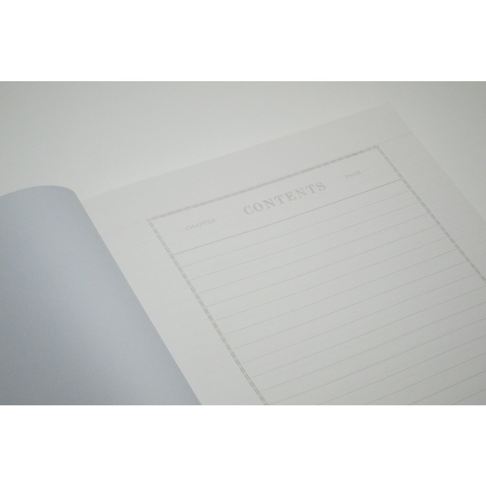 ツバメノート Tsubame A5006 - Quaderno a righe, formato A4, 8 mm, 32 righe, 200 fogli