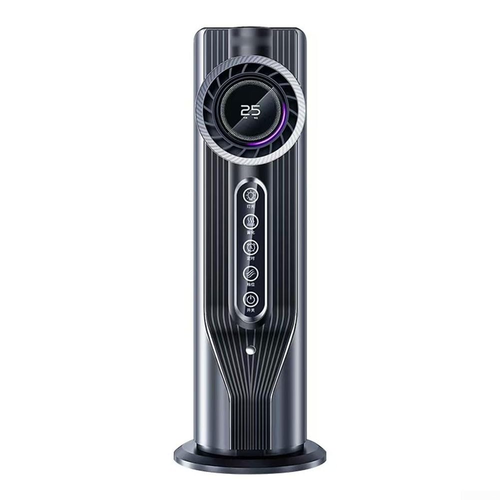 Ventilateur 3 en 1 contre l'air chaud et sec refroidissement noir