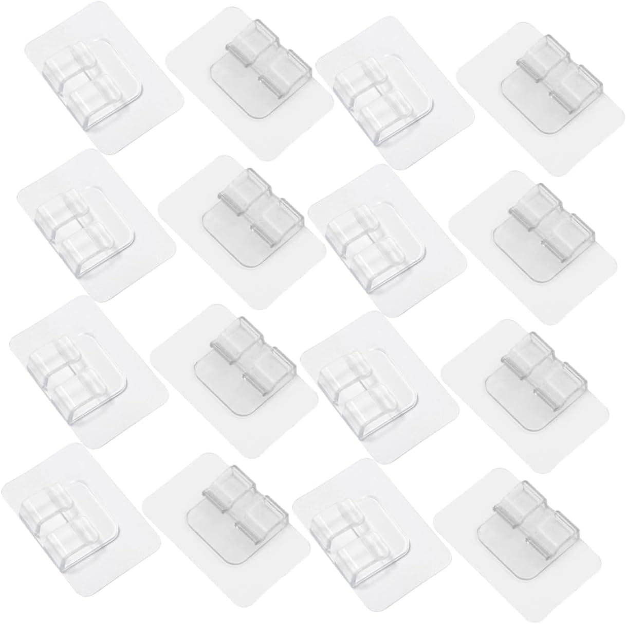 30pcs Floor Mat Transparent Carpet Retention Holders Anti-Slip Fixing for Floor Mats Easy Stick-on Installation Remove Without Trace