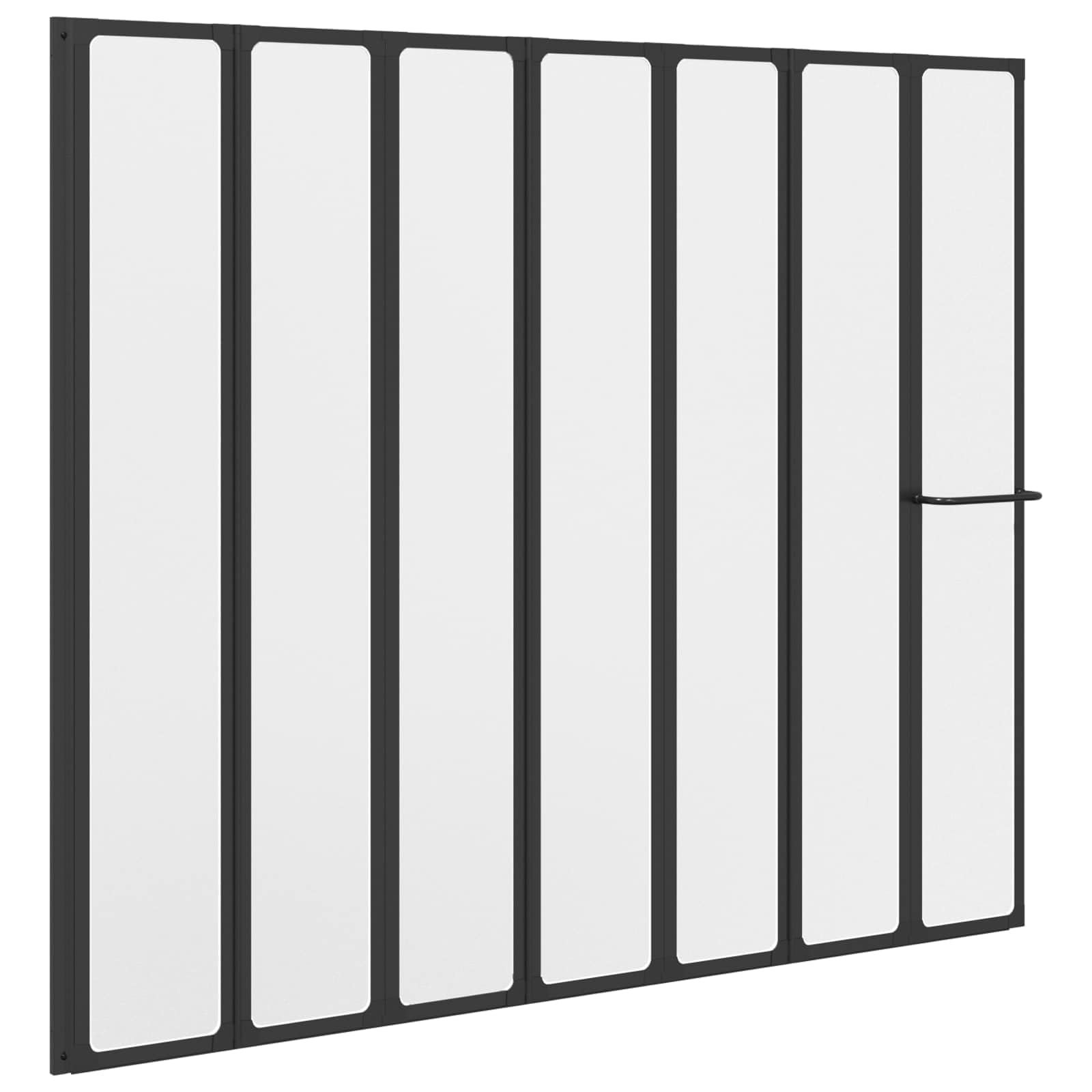 Mampara de ducha plegable de aluminio, 168 x 140 cm, antisalpicaduras para bañera, diseño que ahorra espacio