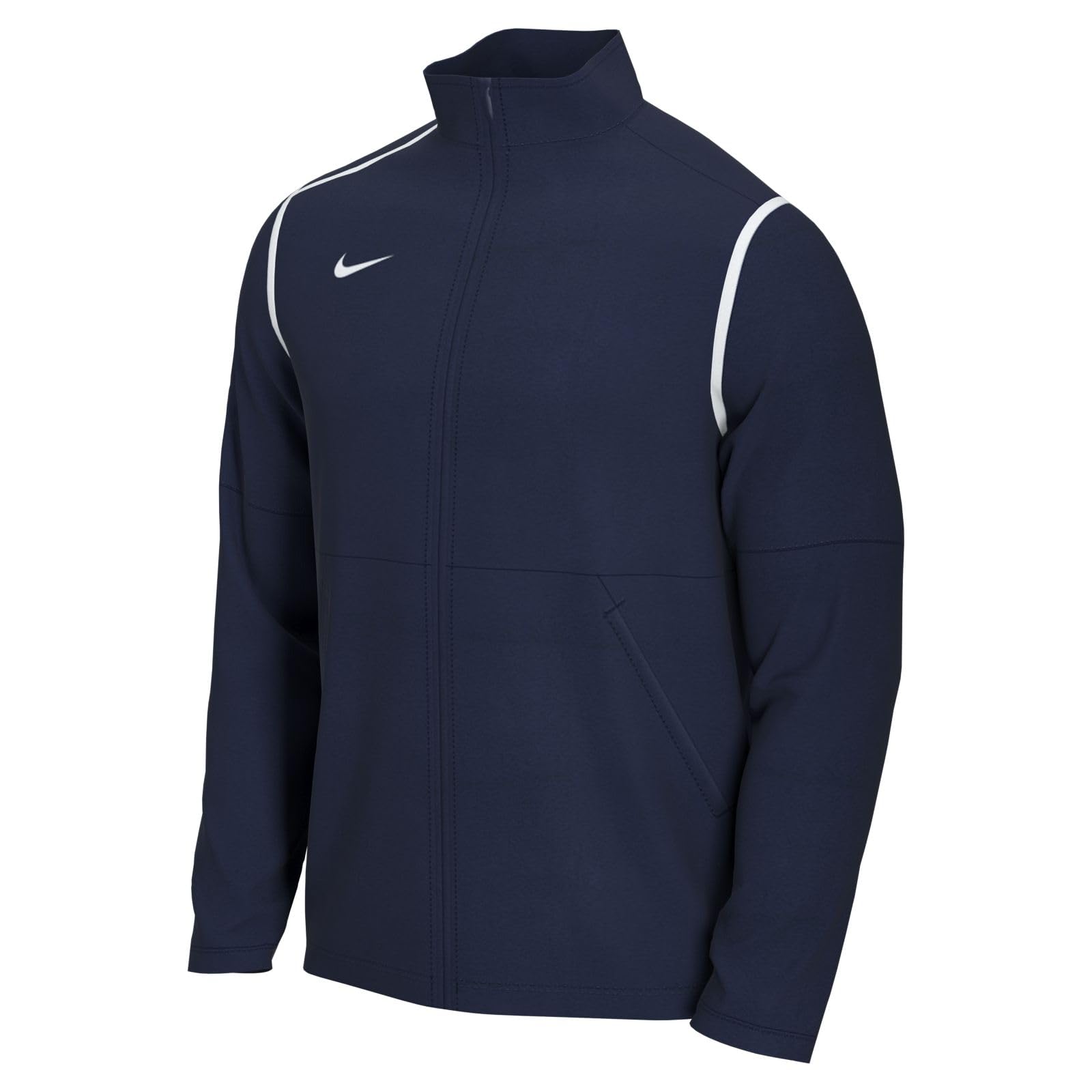 Nike FJ3022-451 M NK DF PARK20 TRK JKT K R Jacket Men's OBSIDIAN/WHITE/WHITE Size S