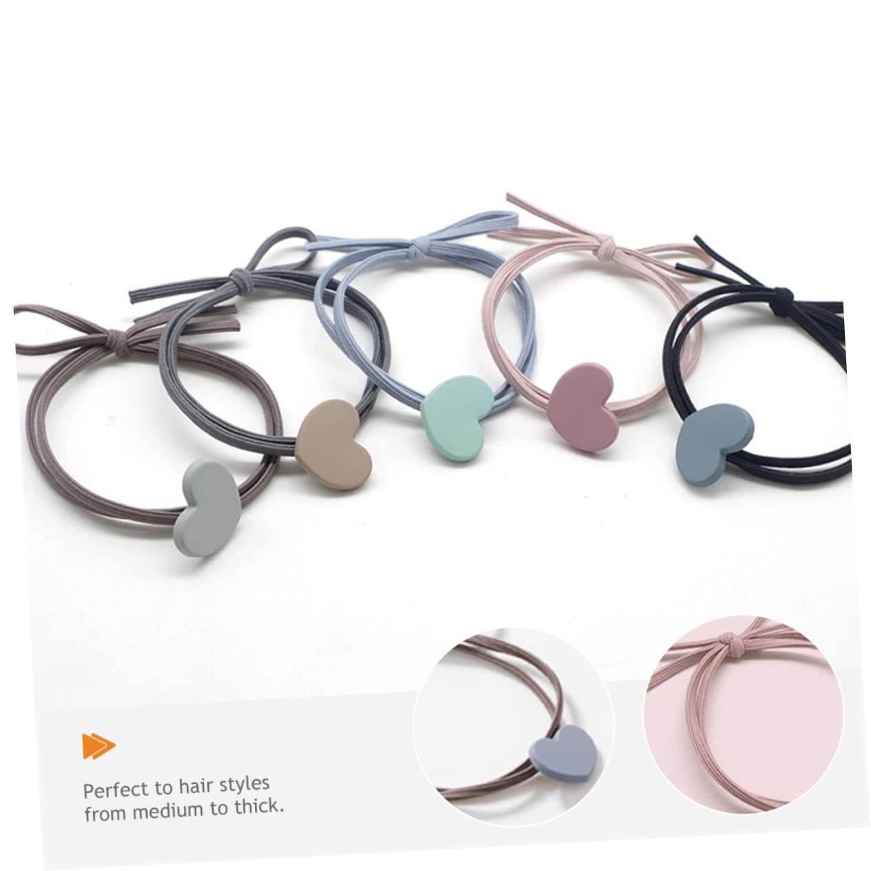 DOITOOL 75piezas Cintas Para Cabello Accesorios Minimalistas Para Coletas Lazos Elásticos De Moda Para Niñas