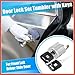 ACROPIX 1 Set Door Lock Cylinder with Keys for Isuzu NPR NQR NKR ELF 1994 1995 1996 1997 1998 1999 2000 2001 2002 2003 2004-2007 Door Ignition Lock Cylinder Key 8-97035-293-0 Car Parts