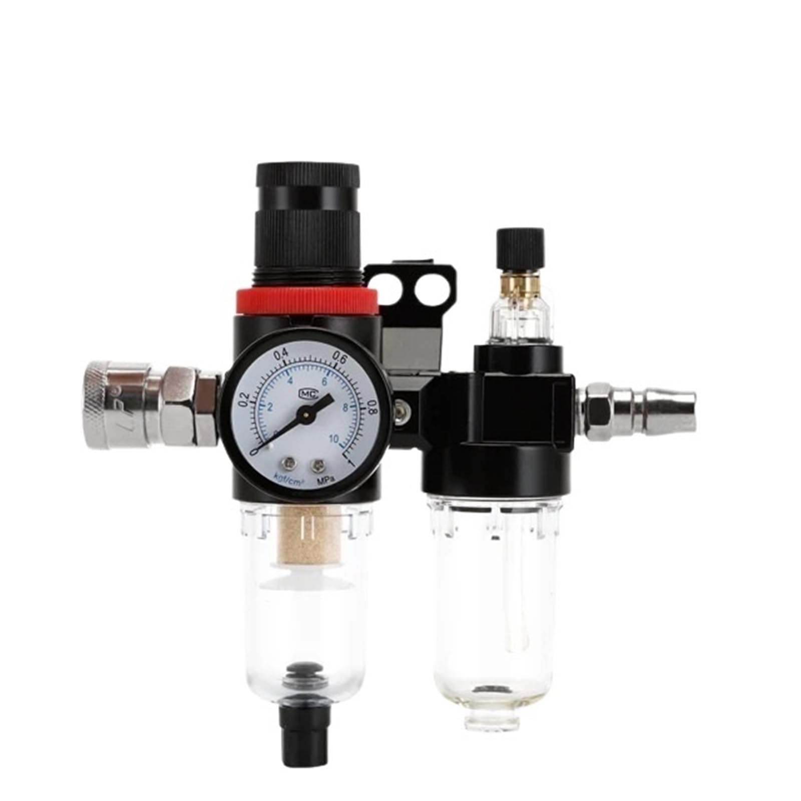 Filtre pneumatique AFR2000 1/4 séparateur eau huile et régulateur de pression