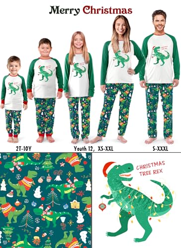 SUNNYBUY Family Christmas Pjs Matching Sets,Holiday Pajamas Xmas Jammies for Family or Couples2