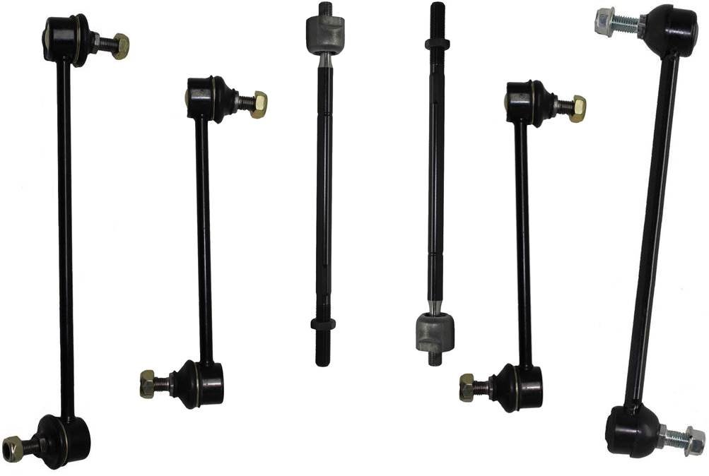 SCITOO 10pc Suspension Kit For 2002-2003 Toyota Camry & Lexus ES300 - Control Arms, Tie Rods, Sway Links
