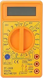 Multímetro Digital Portátil DT830B Prático Display Grande Pontas de Prova