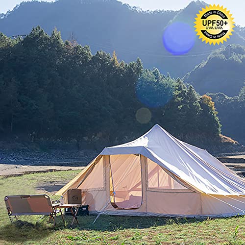 Carpa Pirámide Familiar de Algodón 320G para Camping miniatura 6