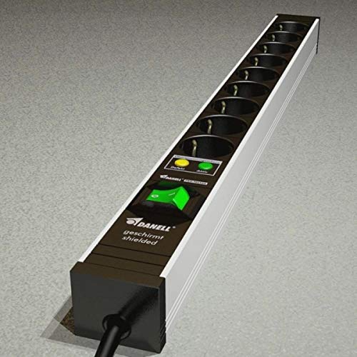 abgeschirmte Steckdosenleiste 9-Fach, mit PRP-Protect, zur Schirmung niederfrequenter elektrischer Felder