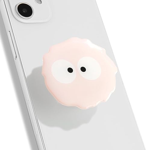 Miniatura 9 de Lindo Soporte de Teléfono Móvil Plegable Extensible Multifuncional de Acrílico con Diseño de Bloque de Dibujos Animados y Función de Atril (Negro)