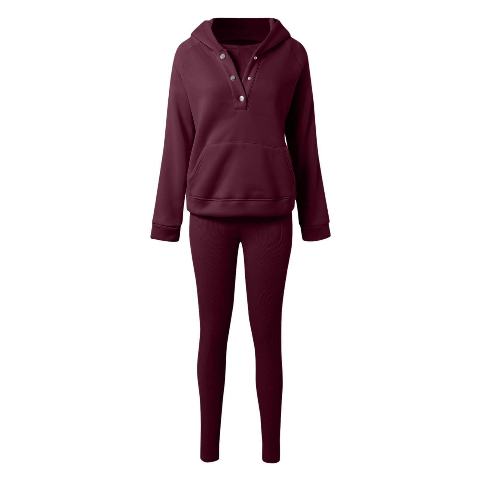 Felpa con cappuccio, gilet e pantaloni da uomo, set da 3 pezzi, casual, da jogging, per autunno, inverno, sport all'aria aperta e vacanze.