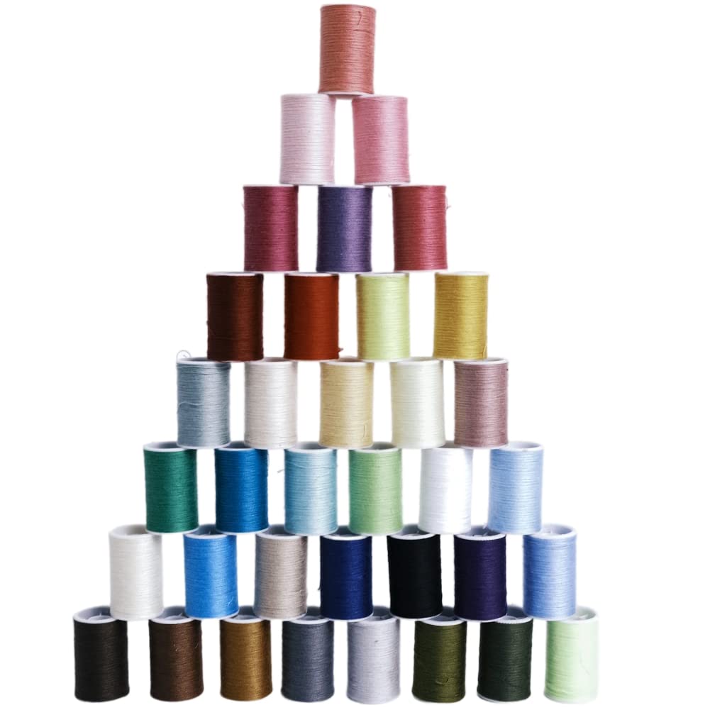 36 Sewing Threads 50 yads Polyester Sewing Thread Kit Set for Hand Sewing