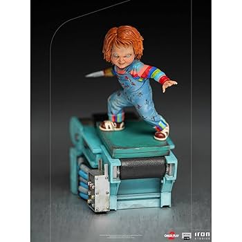 チャイルドプレイ　Vinyl Collectible Dolls Amazon.com: Iron Studios Child's Play II Child's Play II