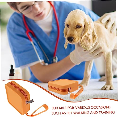 PEPLAYTAL Hunde-leckerlie-Tasche Aus Tragbar Für Hundetraining Reißverschluss-Design Geeignet Für Spaziergänge Und Training Haustier