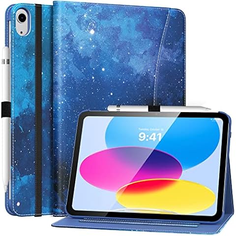 Funda MoKo para iPad 10,9 Pulgadas con Soporte de 3 Ángulos y Correa de Mano Cover