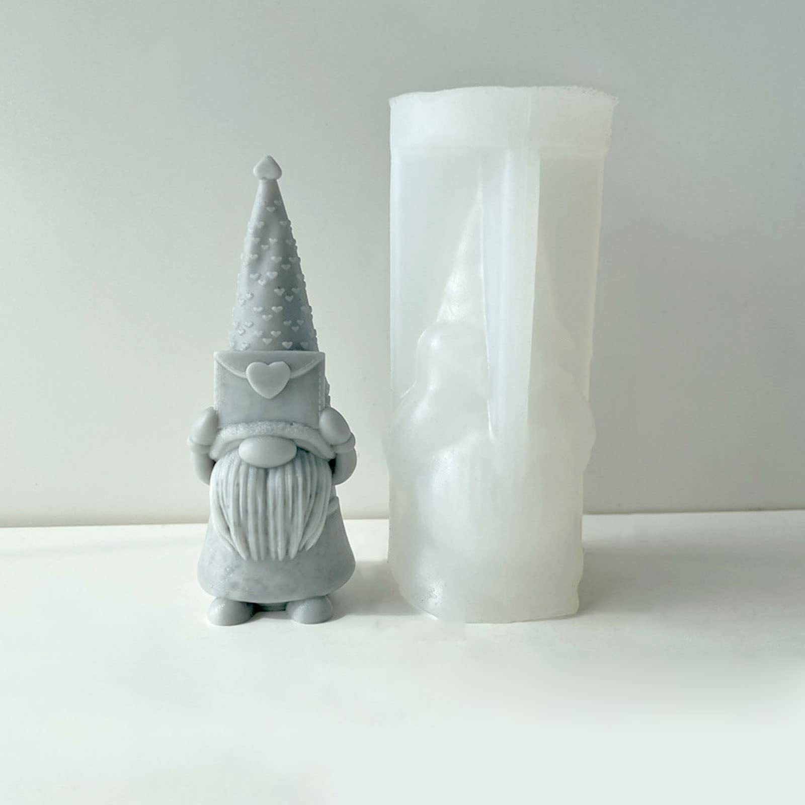 Stampo in silicone carino epossidico nano intonaco per sapone presente che fa silicone per resina/cemento
