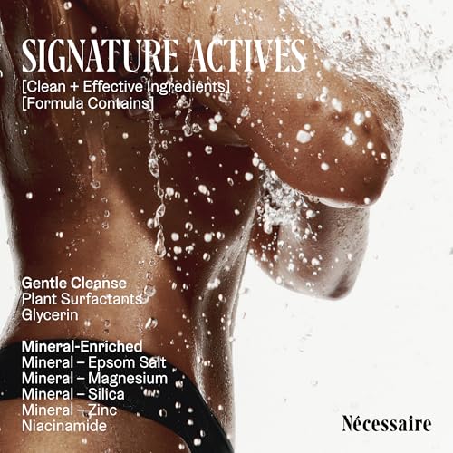 Nécessaire The Body Wash Santal. Natural Body Wash for Women & Men, Therapeutic Shower Gel with Epsom Salt + Minerals. Gel Cleanse,16.9 fl oz. - Image 6