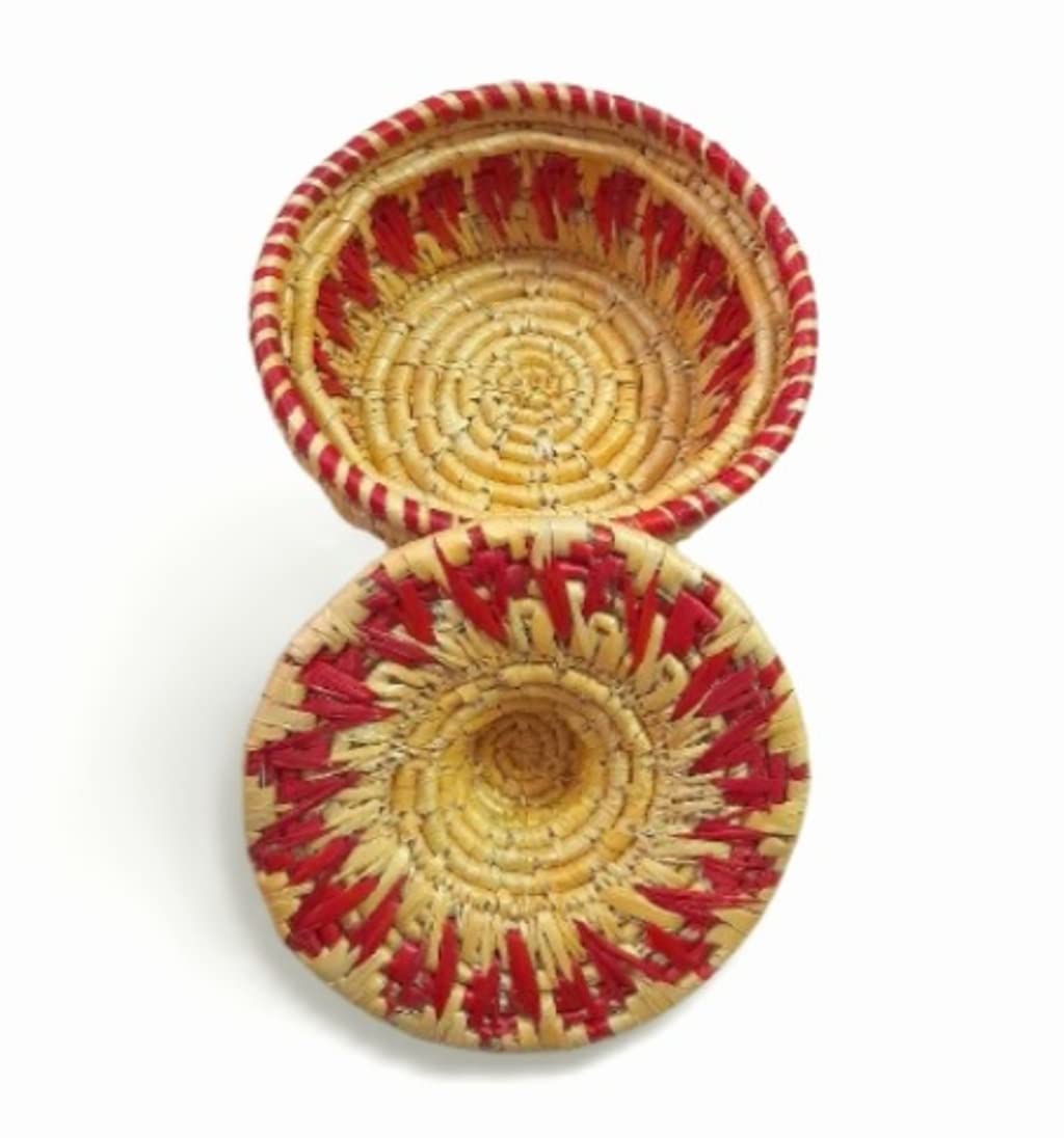 Handmade Roti Basket - Eco-Friendly & Decorative -7
