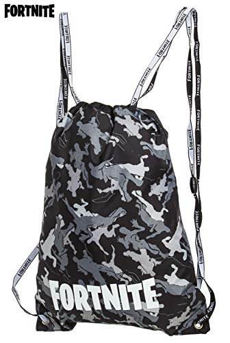 Fortnite Draagtas, zwemtassen voor kinderen, trekkoord rugzak gymtas voor school, PE kit, zwemmen, sport, camouflage… - Image 4