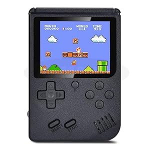 VGRASSP Handheld Video Game Console, Retro Mini Game with 400 Classic Sup Game TV Compatible for Kids, Rechargeable 8 Bit Classic – Colour and Design as per Stock