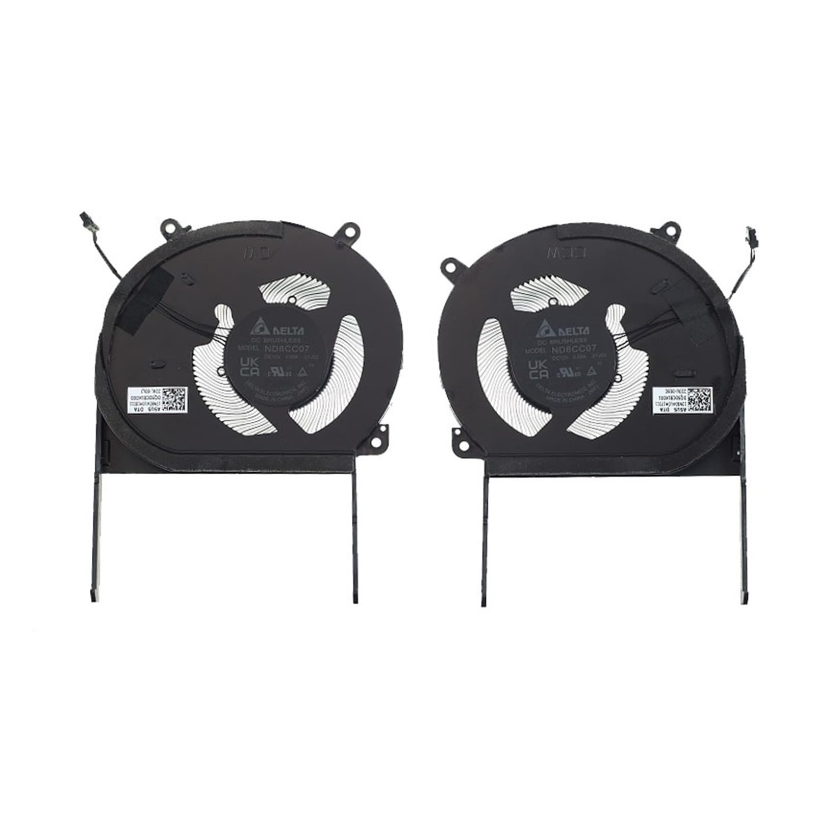 tianwandong Laptop CPU GPU Cooling Fan ND8CC07 DC12V 4-Pin For Pro 16X OLED UX7602Z UX7602ZM 13NB0WU0M17/8011(GPU Fan)