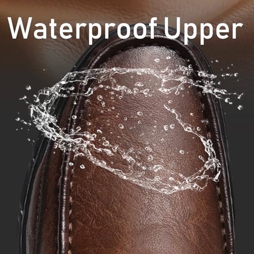 Matufit Shoes for Men 2025 New Men's Handcrafted Cowhide Orthopedic Loafers Wide Toe Box Genuine Leather Waterproof Non Slip4