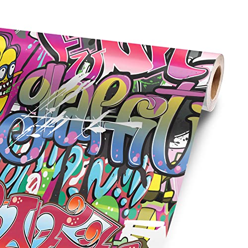 Funky Graffiti Vinyl Wrap Sheet For Large Or Custom Items Vehicles, Boats, Atv’s, Golf Carts, Bikes