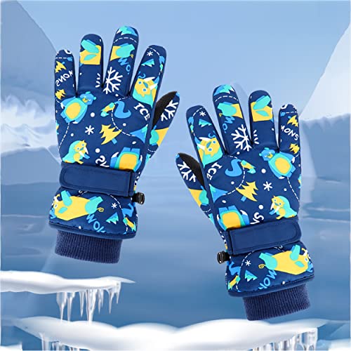 Azarxis Kids Ski Gloves Toddler Winter Cold Weather Warm Snow Mittens Windproof For Boys Girls Snowboarding Sledding Cycling (Grey, 9-13 Years Old) #TOP6