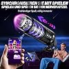 Honeyexp Masturbator AI-Interaktion Masturbieren für Männer mit 7 Modi Teleskopfunktion und Rotation, Sex Spielzeug für die Männer, Penis App-Steuerung LCD Display Masturbatoren #3