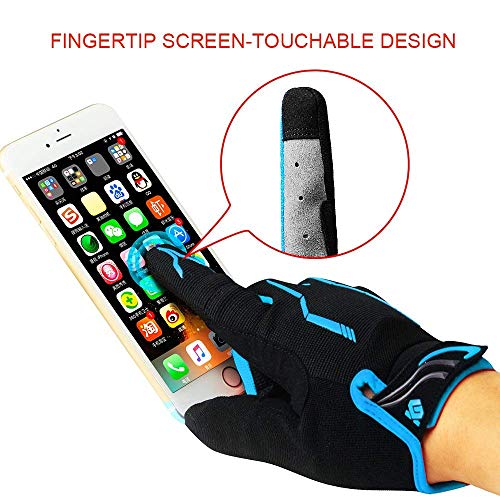 Cool Change Full Finger Bike Gloves Unisex Outdoor Touch Screen Cycling Gloves Road Mountain Bike Bicycle Gloves