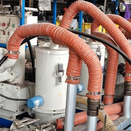 Tuyau d'évacuation de sèche-linge flexible souple et robuste de 1m